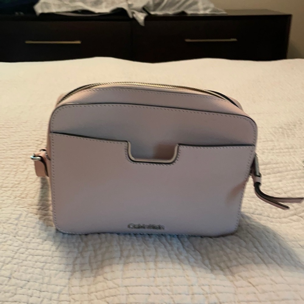 Calvin Klein blush pink summer crossbody bag